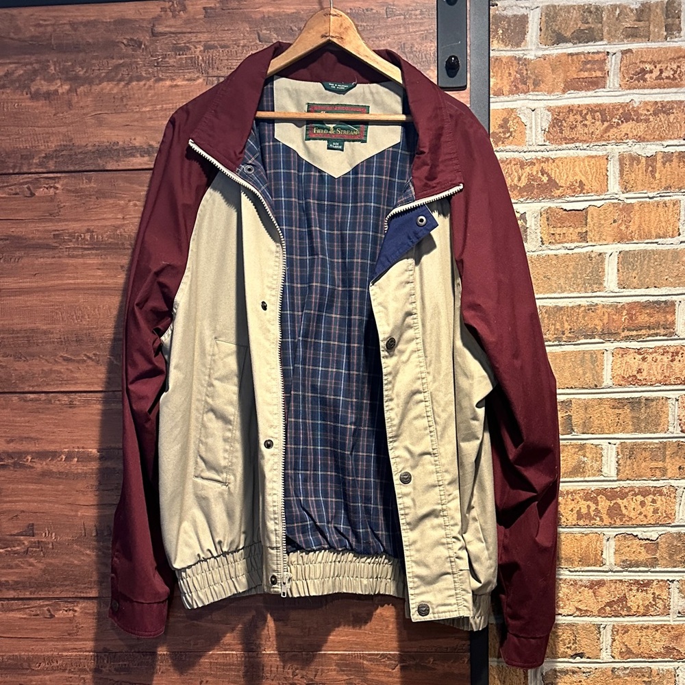 Vintage Field & Stream Men’s XL windbreaker (9)